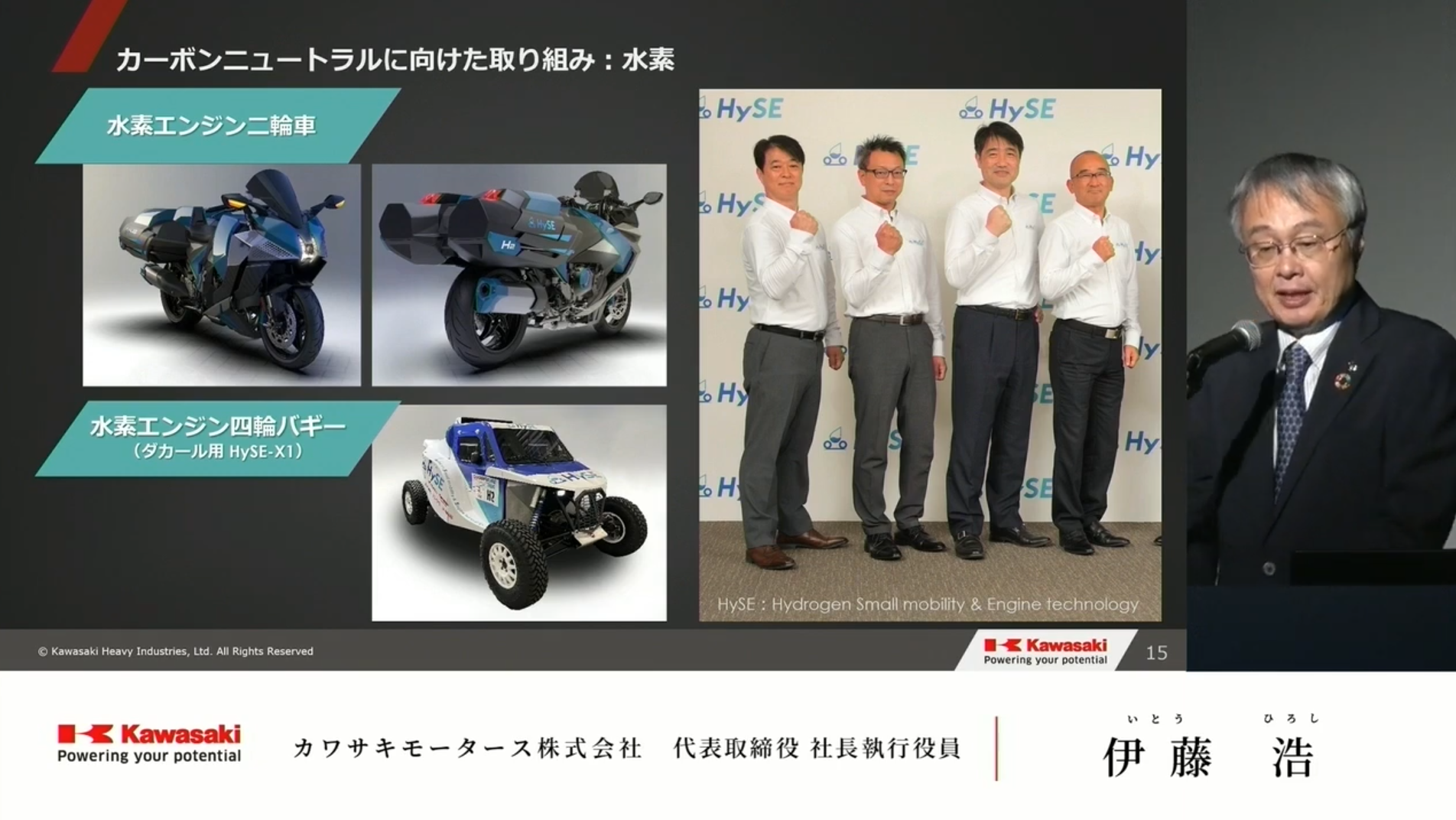 2024年HySE也將使用氫氣動力的HySE X1賽車投入Dakar達卡拉力賽